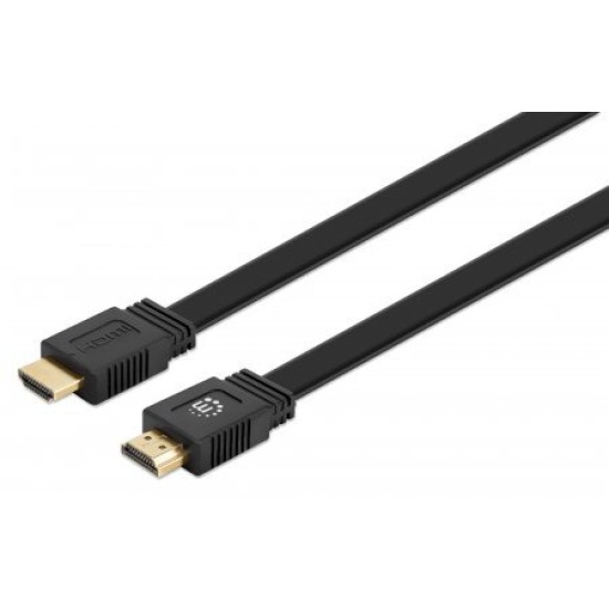 Cable de Video Manhattan 355643 - HDMI - 10M - 4K - 60Hz - 355643