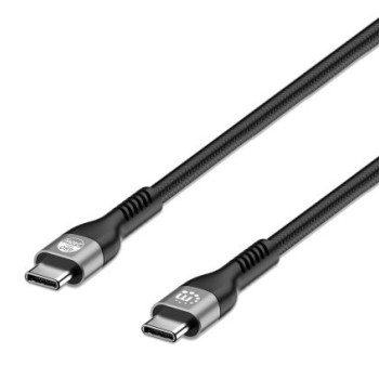 Cable USB-C Manhattan 2 metros USB 2.0 Carga Rápida 240W Modelo 356367