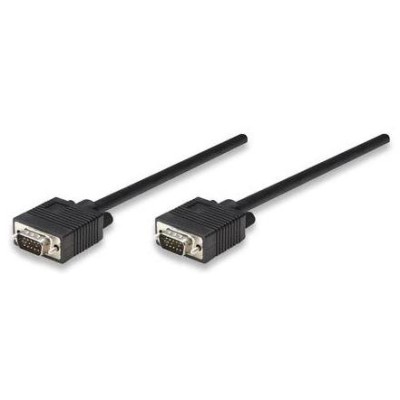Cable VGA Manhattan - para Monitor - 8mm - HD15 M-M - 11mts - 371377