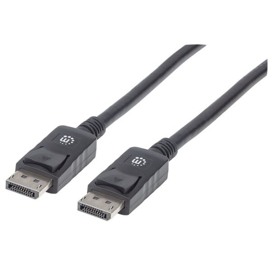 Cable DisplayPort Manhattan 393799 - 2M - Negro - 393799