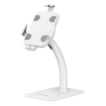Soporte Antirrobo Manhattan 406352 - 7.9" a 11" - Para Tablet - Blanco - 406352