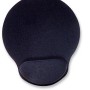 Mouse Pad Manhattan 434362 - Descansa Muñecas - Gel - Negro - 434362