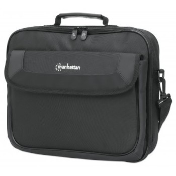 Maletín Manhattan Cambridge Clamshell - 14.1" - Negro - 439985