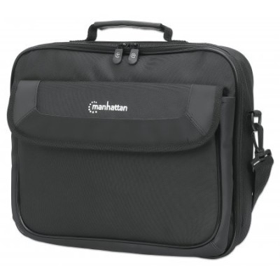 Maletín Manhattan Cambridge Clamshell - 14.1" - Negro - 439985