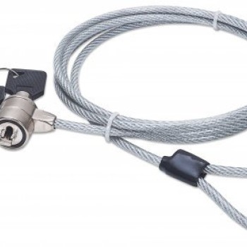 Candado de Seguridad Manhattan para Portátiles 1.4m Gris Modelo 440271 Candado de Seguridad Manhattan para Portátiles 1.4m Gris Modelo 440271