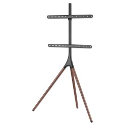 Soporte de Piso Manhattan para TV 45" a 65" - Soporta 32 kg - Con Trípode - Modelo 461795