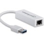 Adaptador de Red Manhattan - Fast Ethernet a USB 3.0 - Blanco - 506847