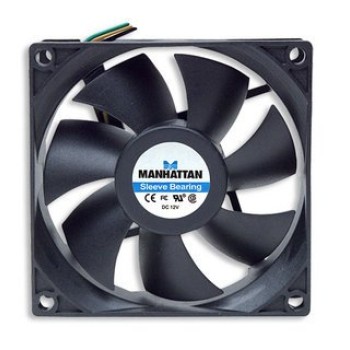 Ventilador Manhattan - 80mm - 2500 RPM - 3 pines - 700955