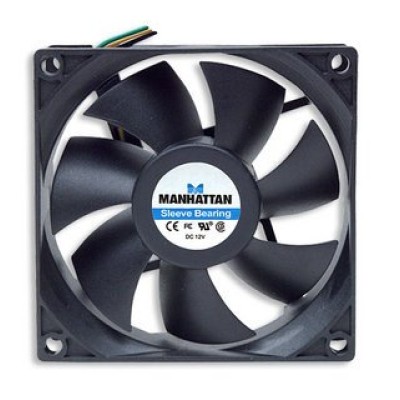 Ventilador Manhattan - 80mm - 2500 RPM - 3 pines - 700955