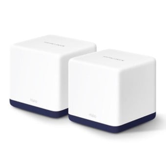 Sistema Wi-Fi Mesh MERCUSYS Halo H50G Doble Banda 600/1300Mbps - 2 Piezas