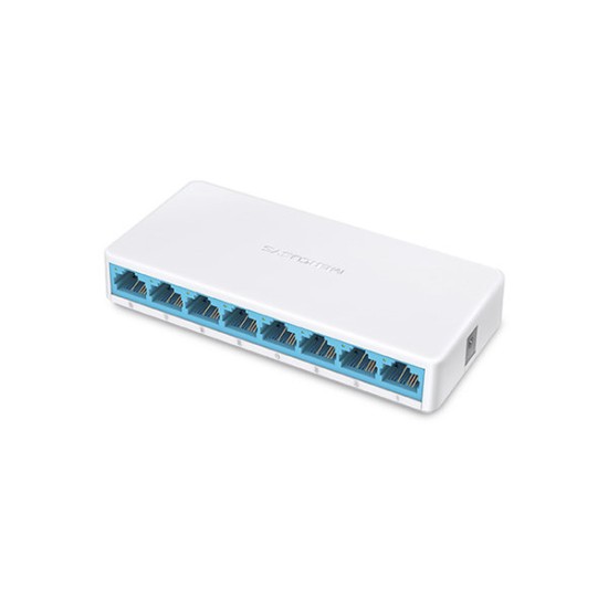 Switch Mercusys MS108 - 8 Puertos - Fast Ethernet - No Gestionado  - MS108