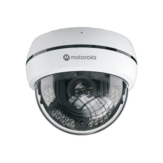 Cámara IP Motorola MTIDP042611 - 2MP - Domo - Lente 2.8mm a 12mm - IR 40M - IP66 - MTIDP042611