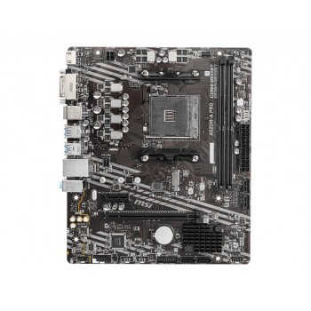 Tarjeta Madre MSI A520M-A PRO - Socket AM4 - 2xDDR4 - 1866/3200MHz - HDMI - DVI-D - M.2 - USB 2.0/3.2 - Micro ATX - A520M-A PRO