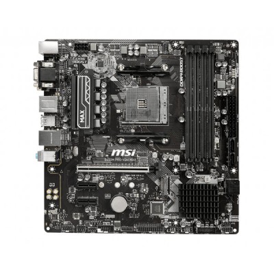 Tarjeta Madre MSI B450M PRO-VDH MAX - Socket AM4 - 4xDDR4 - 1866/3866 MHz - HDMI - VGA - DVI-D - M.2 - USB 2.0/3.2 - Micro ATX - B450M PRO-VDH MAX