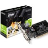 Tarjeta de Video MSI GeForce GT 710 2GD3 LP - 2GB - 64-Bit - PCI-E 2.0 - GDDR3 - VGA - DVI - HDMI - GT 710 2GD3 LP