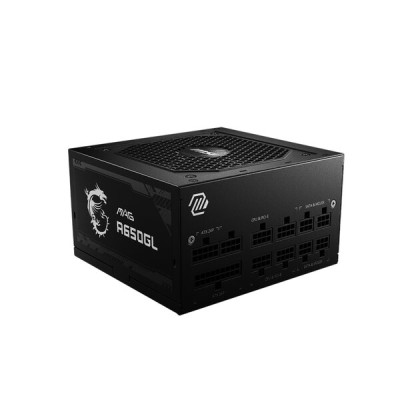 Fuente de Poder MSI MAG A650GL - 650W - ATX - 20+4 - 5 SATA - 80 PLUS Bronze - MAG A650GL