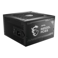 Fuente de Poder MSI 850W ATX Gold PCIe 5.0 Modelo MAG A850GL PCIE5