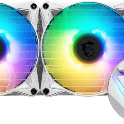 Enfriamiento Líquido MSI MAG CORELIQUID 240R V2 WHITE - 2 Ventiladores - 500 a 2000 RPM - ARGB - Blanco - MAG CORELIQUID 240R V2 WHITE
