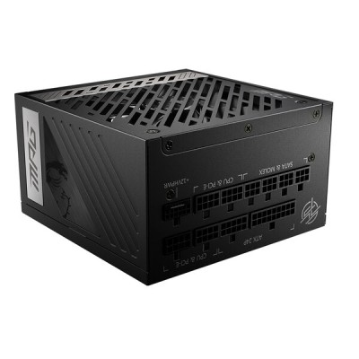 Fuente de poder MSI MPG A1000G PCIE5 - 1000W - ATX - 24 Pines - PCI-E - SATA - MOLEX - MPG A1000G PCIE5