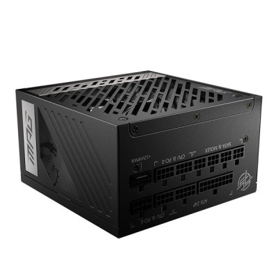 Fuente de Poder MSI MPG A850G PCIE5 - 850W - ATX - 24 pin - 8 SATA - 1 PCI-E 5.0 - MPG A850G PCIE5