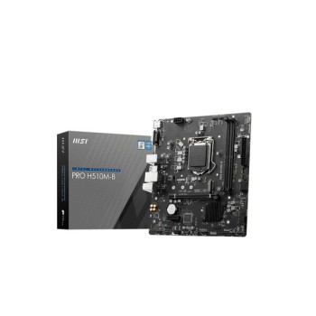 Tarjeta Madre MSI PRO H510M-B - Socket 1200 - 2xDDR4 - 2133/2666/2933/MHz - HDMI - VGA - M.2 - Micro ATX - PRO H510M-B