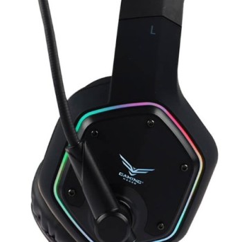 Diadema Gamer Naceb Naja con Micrófono Boom y RGB - Modelo NA-0315