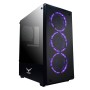 Gabinete Gamer Naceb Hydra - ATX - 3x Ventilador Frontal - Panel Lateral - RGB - NA-0602