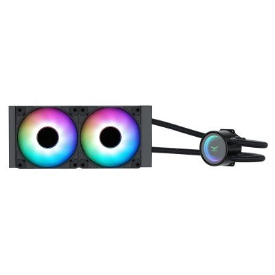 Enfriamiento Líquido Naceb GLACIAR 240 - 2 Ventiladores - 2800RPM - RGB - NA-0615