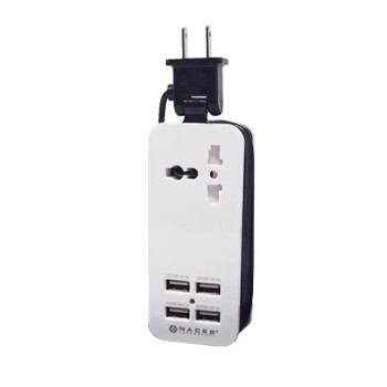 Supresor de Picos Naceb Technology - 4x USB - 1500W - NA-0705
