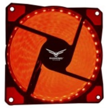 Ventilador Naceb NA-0919 33 LED - 12V - 1200 RPM - Rojo - NA-0919R