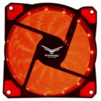 Ventilador Naceb NA-0920 15 LED - 12V - 1200 RPM - Rojo - NA-0920R