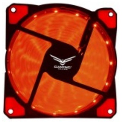 Ventilador Naceb NA-0920 15 LED - 12V - 1200 RPM - Rojo - NA-0920R