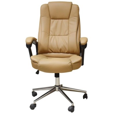 Silla de Oficina Naceb NA-0930C - Reclinable 45° - Hasta 120kg - Café  - NA-0930C