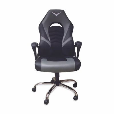 Silla Gamer Naceb Titan - Soporta 120Kg - Negro con Gris - NA-0935N