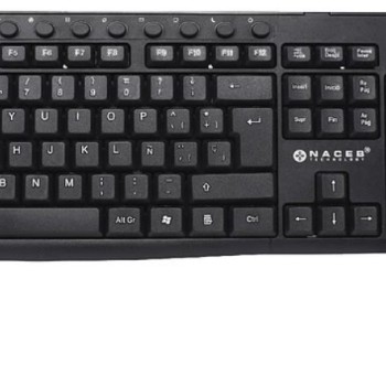 Kit de Teclado y Mouse Naceb NA-112N - Alámbrico USB Negro