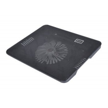 Base Enfriadora NA-0108N - 1 Ventilador - USB - para Laptop 15" - Negro  - NA-0108N