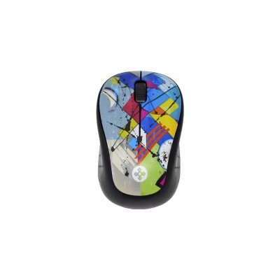 Mouse Naceb Technology Arty - Inalámbrico - USB - Multicolor - NA-0118A