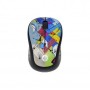 Mouse Naceb Technology Arty - Inalámbrico - USB - Multicolor - NA-0118A