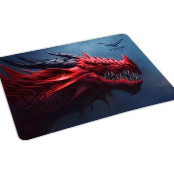 Mouse Pad Gamer NACEB DragoX 316x240mm Microfibra Azul Rojo NA-0945