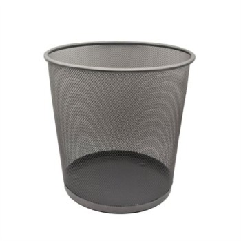 Cesto de Malla Nextep NE-165RGP - Redondo - 20 L - Plata - NE-165RGP