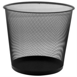 Cesto de Malla Nextep Redondo 20L Negro 2 Piezas Modelo NE-165RG