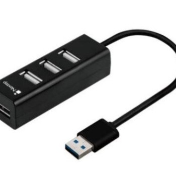 Hub USB Nextep NE-444 - 4 Puertos USB 2.0 - Negro