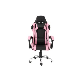 Silla Gamer Nextep Dragon XT Falkor - Soporta 125Kg - Negro con Rosa - NE-461RS