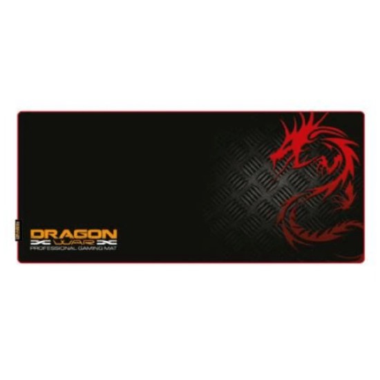 Mouse Pad Gamer Nextep Technology Dragon XT XL - 800x350x4mm - Negro con Rojo - NE-483