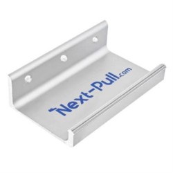 Jaladera de Puerta Nextep NE-615 en Aluminio Accionada con Pie 5x3 Pulgadas
