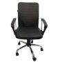 Silla de Oficina Nextep NE-650R - Reclinable - Con Descansabrazos - Negro - NE-650R