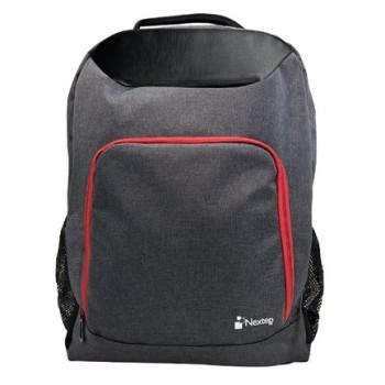 Mochila Nextep NE-670B - 17" - Negro con Rojo - NE-670B
