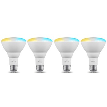 Foco Inteligente Nexxt NHB-W2104PK - Wi-Fi - 1000 Lúmenes - BR30 - Compatible con Asistentes Inteligentes - NHB-W2104PK