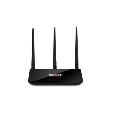 Router Nexxt Nebula 300Plus - 2.4 GHz - 300 Mbit/s - 4x RJ-45 - 3 Antenas - ARN02304U6