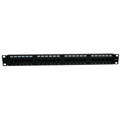 Panel de Parcheo Nexxt Cat5e 24 Puertos para Redes Ethernet - Modelo AW190NXT06